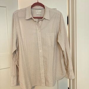 JCrew seersucker button down
